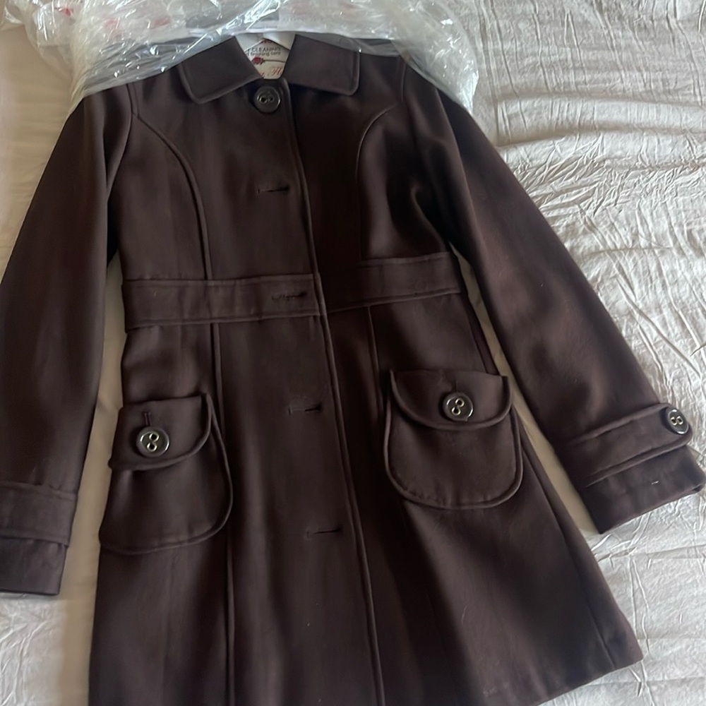 Straight from the cleaners- Great condition Peacoat